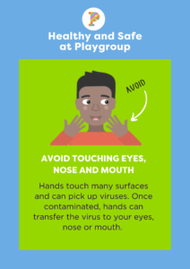 Avoid touching your face